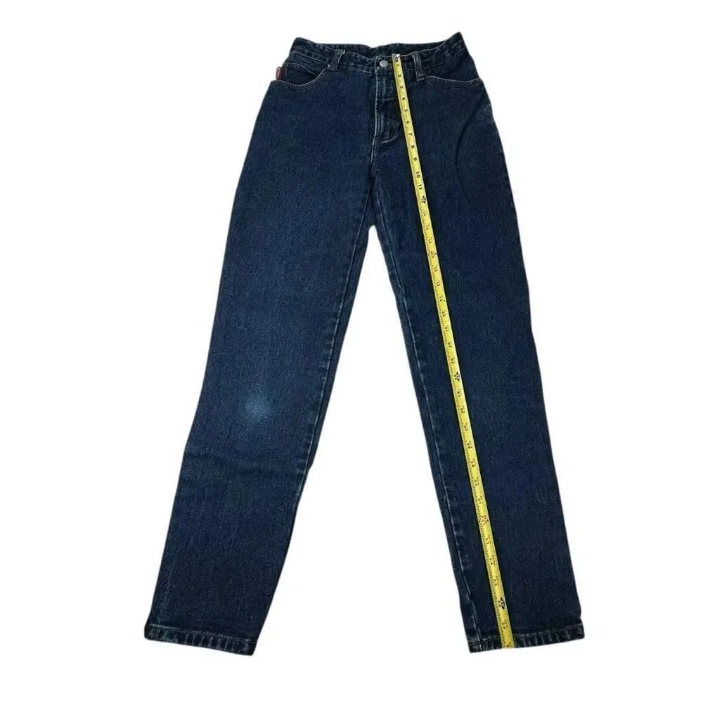 Vintage Bongo Straight Leg Medium Wash Mid Rise Size 5 Waist 25 Inseam 28 - Picture 9 of 13